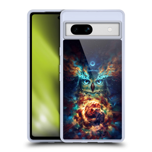 Jonas "JoJoesArt" Jödicke Wildlife 2 Aurowla Soft Gel Case for Google Pixel 7a