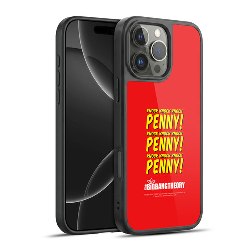 The Big Bang Theory Iconic Sheldon Knock Gel Armour Case For Apple iPhone 16 Pro Max