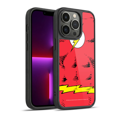 The Flash DC Comics Logo Costume Gel Armour Case For Apple iPhone 13 Pro