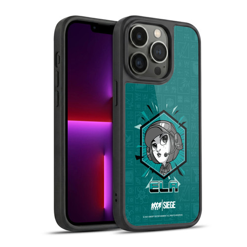 Tom Clancy's Rainbow Six Siege Chibi Operators Ela Gel Armour Case For Apple iPhone 13 Pro