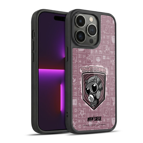 Tom Clancy's Rainbow Six Siege Chibi Operators Thatcher Gel Armour Case For Apple iPhone 14 Pro