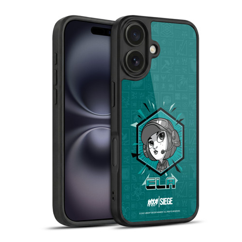Tom Clancy's Rainbow Six Siege Chibi Operators Ela Gel Armour Case For Apple iPhone 16