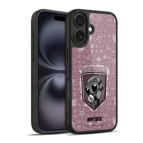 Tom Clancy's Rainbow Six Siege Chibi Operators Thatcher Gel Armour Case For Apple iPhone 16