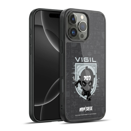 Tom Clancy's Rainbow Six Siege Chibi Operators Vigil Gel Armour Case For Apple iPhone 16 Pro Max