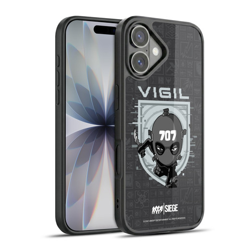Tom Clancy's Rainbow Six Siege Chibi Operators Vigil Gel Armour Case For Apple iPhone 17