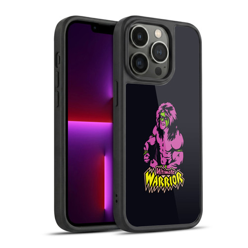 WWE Ultimate Warrior Half Body Illustrated Gel Armour Case For Apple iPhone 13 Pro