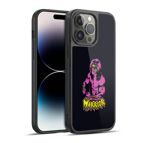 WWE Ultimate Warrior Half Body Illustrated Gel Armour Case For Apple iPhone 14 Pro Max