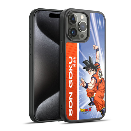 Dragon Ball Z Saiyan Arc Characters Son Goku Gel Armour Case For Apple iPhone 15 Pro Max