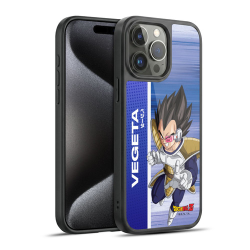 Dragon Ball Z Saiyan Arc Characters Vegeta Gel Armour Case For Apple iPhone 15 Pro Max