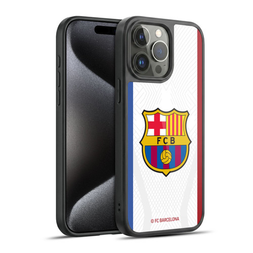 FC Barcelona 2023/24 Crest Kit Away Gel Armour Case For Apple iPhone 15 Pro Max