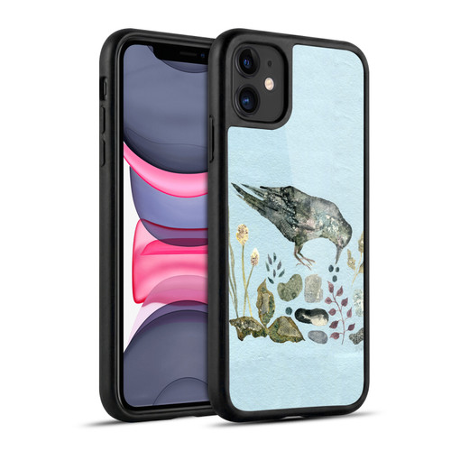 Wyanne Birds Fallen Blueberries Gel Armour Case For Apple iPhone 11