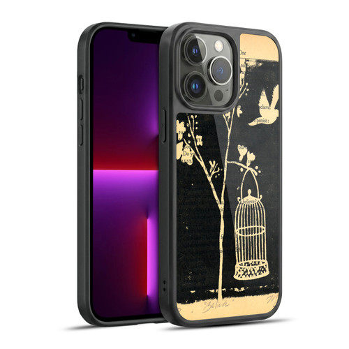 Wyanne Birds Believe Gocco Print Gel Armour Case For Apple iPhone 13 Pro Max