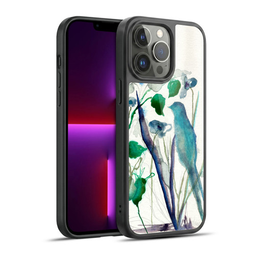 Wyanne Birds Watercolour Bird Gel Armour Case For Apple iPhone 13 Pro Max
