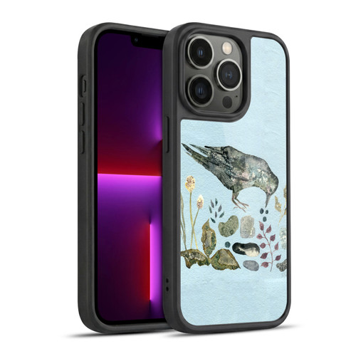 Wyanne Birds Fallen Blueberries Gel Armour Case For Apple iPhone 13 Pro