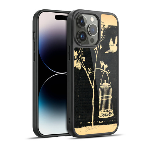 Wyanne Birds Believe Gocco Print Gel Armour Case For Apple iPhone 14 Pro Max