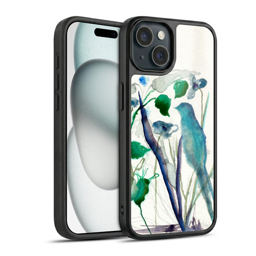 Wyanne Birds Watercolour Bird Gel Armour Case For Apple iPhone 15