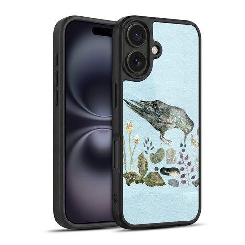 Wyanne Birds Fallen Blueberries Gel Armour Case For Apple iPhone 16