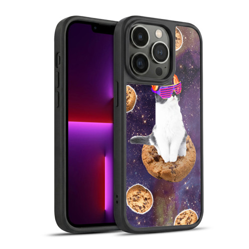 Random Galaxy Space Cat Dream Cookie Galaxy Gel Armour Case For Apple iPhone 13 Pro