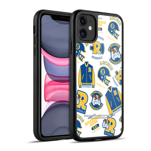 Riverdale Graphics 2 Bulldogs & Vixens Pattern Gel Armour Case For Apple iPhone 11