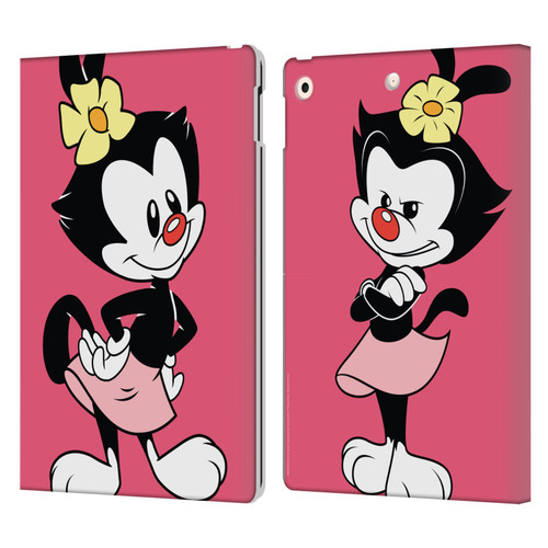 Animaniacs Graphics Dot Leather Book Wallet Case Cover For Apple iPad 10.2 2019/2020/2021