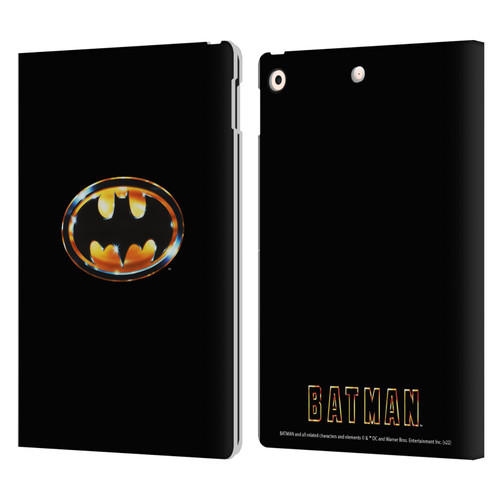 Batman (1989) Key Art Logo Leather Book Wallet Case Cover For Apple iPad 10.2 2019/2020/2021