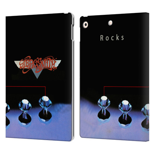 Aerosmith Classics Rocks Leather Book Wallet Case Cover For Apple iPad 10.2 2019/2020/2021