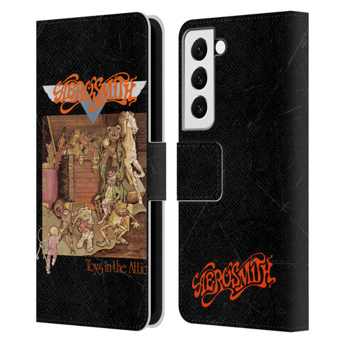 Aerosmith Classics Toys In The Attic Leather Book Wallet Case Cover For Samsung Galaxy S22 5G