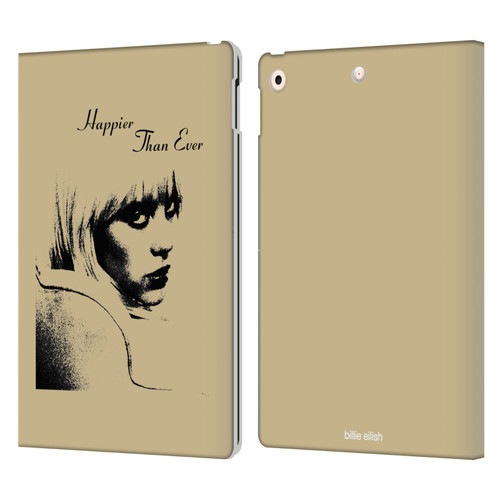 Billie Eilish Happier Than Ever Album Image Leather Book Wallet Case Cover For Apple iPad 10.2 2019/2020/2021