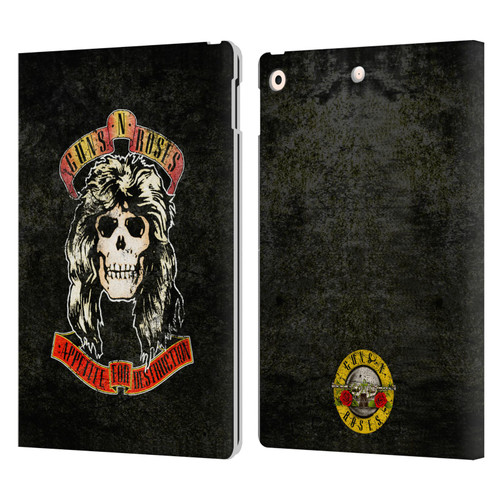 Guns N' Roses Vintage Adler Leather Book Wallet Case Cover For Apple iPad 10.2 2019/2020/2021