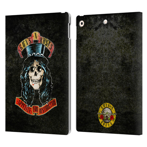 Guns N' Roses Vintage Slash Leather Book Wallet Case Cover For Apple iPad 10.2 2019/2020/2021