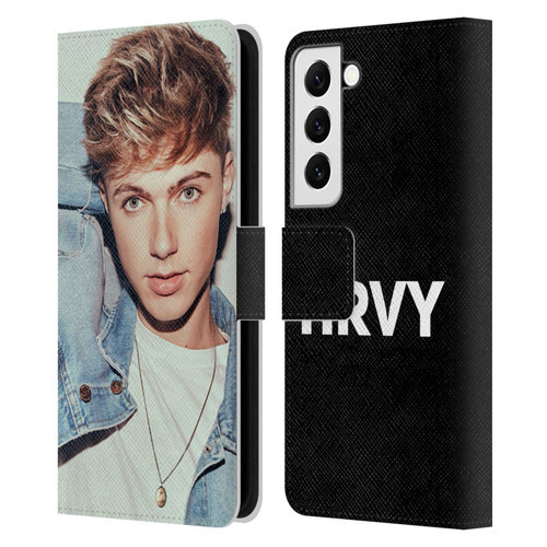 HRVY Graphics Calendar 4 Leather Book Wallet Case Cover For Samsung Galaxy S22 5G