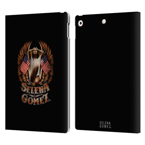 Selena Gomez Revival Biker Fashion Leather Book Wallet Case Cover For Apple iPad 10.2 2019/2020/2021
