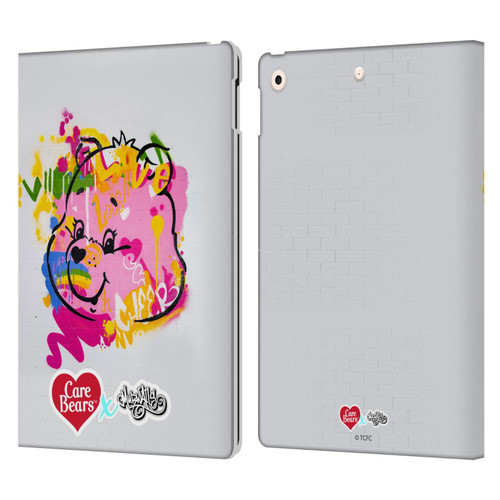 Care Bears Graffiti Collection by Murwalls Painted Leather Book Wallet Case Cover For Apple iPad 10.2 2019/2020/2021