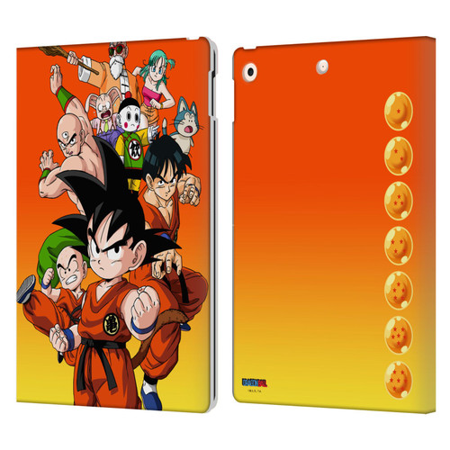 Dragon Ball Characters Group Leather Book Wallet Case Cover For Apple iPad 10.2 2019/2020/2021
