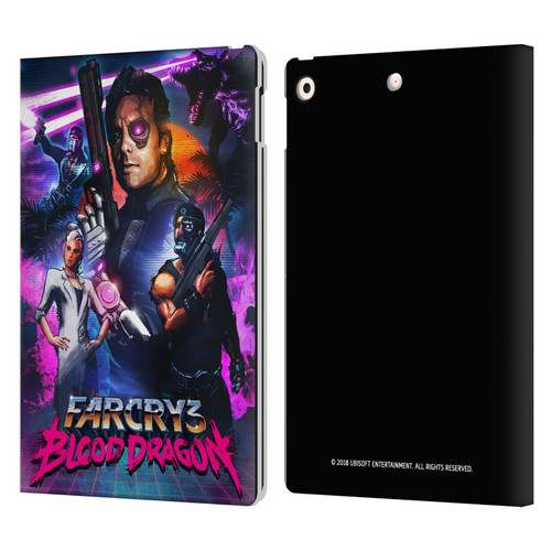 Far Cry 3 Blood Dragon Key Art Cover Leather Book Wallet Case Cover For Apple iPad 10.2 2019/2020/2021