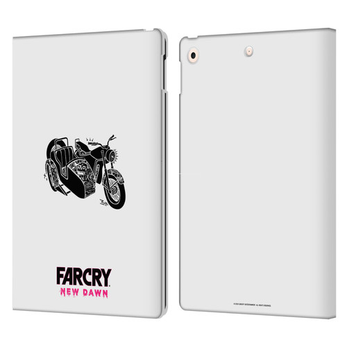 Far Cry New Dawn Graphic Images Sidecar Leather Book Wallet Case Cover For Apple iPad 10.2 2019/2020/2021