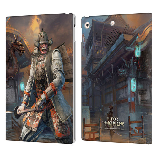 For Honor Characters Kensei Leather Book Wallet Case Cover For Apple iPad 10.2 2019/2020/2021