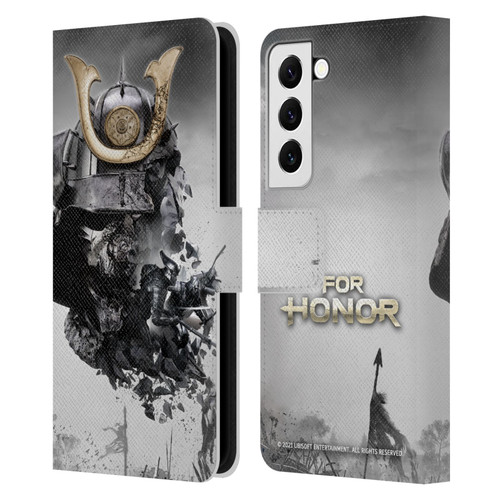 For Honor Key Art Samurai Leather Book Wallet Case Cover For Samsung Galaxy S22 5G