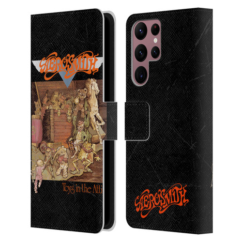 Aerosmith Classics Toys In The Attic Leather Book Wallet Case Cover For Samsung Galaxy S22 Ultra 5G