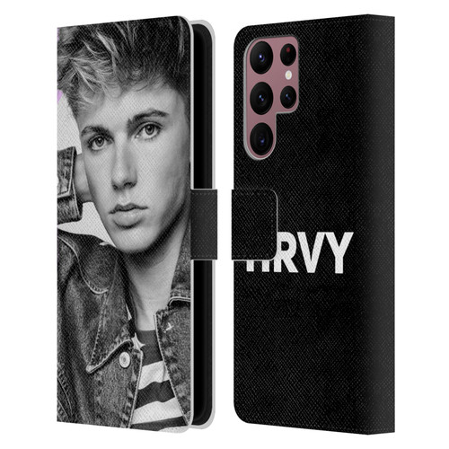 HRVY Graphics Calendar 12 Leather Book Wallet Case Cover For Samsung Galaxy S22 Ultra 5G