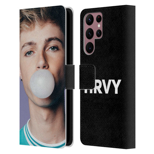 HRVY Graphics Calendar 2 Leather Book Wallet Case Cover For Samsung Galaxy S22 Ultra 5G