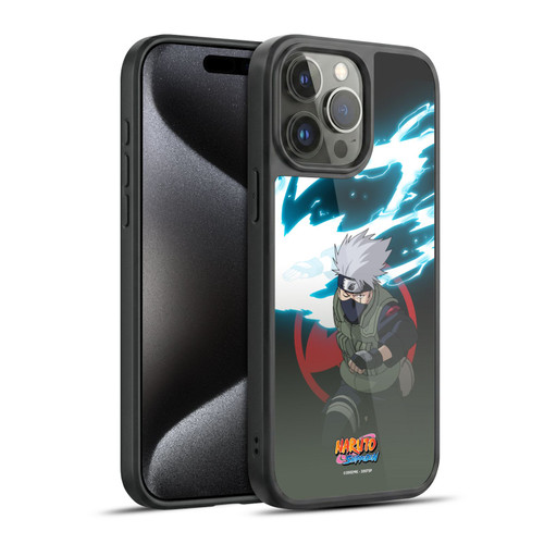 Naruto Shippuden Character Art Kakashi Hatake Gel Armour Case For Apple iPhone 15 Pro Max