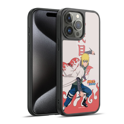 Naruto Shippuden Character Art Minato Namikaze Gel Armour Case For Apple iPhone 15 Pro Max