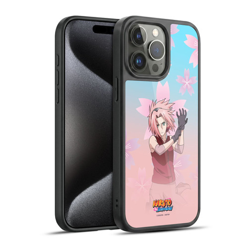 Naruto Shippuden Character Art Sakura Haruno Gel Armour Case For Apple iPhone 15 Pro Max