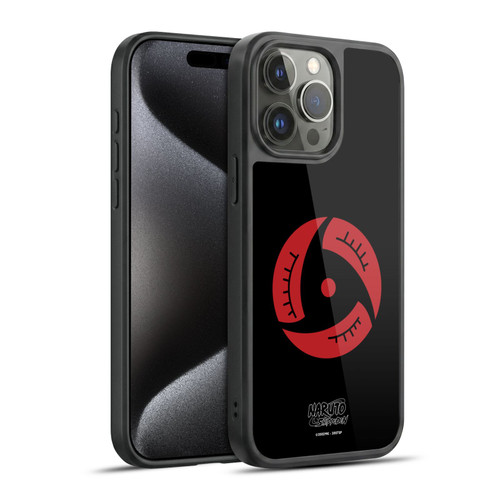 Naruto Shippuden Iconic Itachi Mangekyo Sharingan Gel Armour Case For Apple iPhone 15 Pro Max