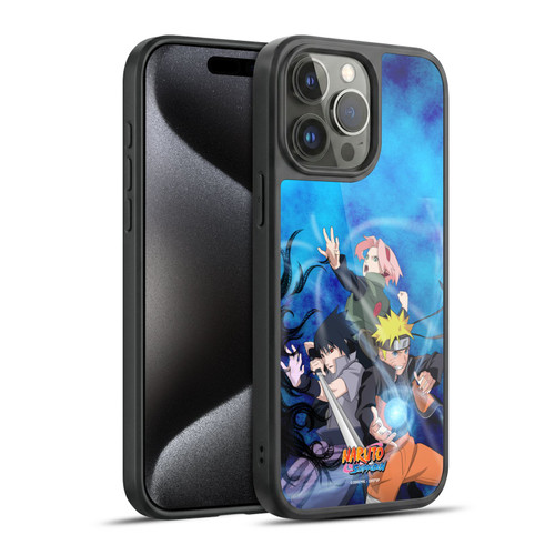 Naruto Shippuden Key Art Team 7 Gel Armour Case For Apple iPhone 15 Pro Max