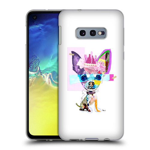 Michel Keck Animal Collage Chihuahua Soft Gel Case for Samsung Galaxy S10e
