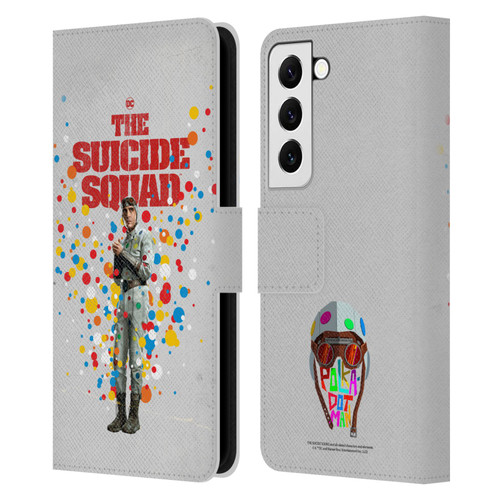 The Suicide Squad 2021 Character Poster Polkadot Man Leather Book Wallet Case Cover For Samsung Galaxy S22 5G