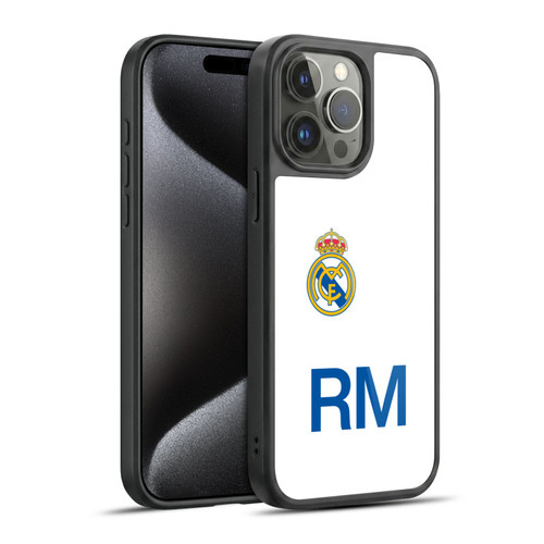 Real Madrid CF Origin RM Logo Gel Armour Case For Apple iPhone 15 Pro Max