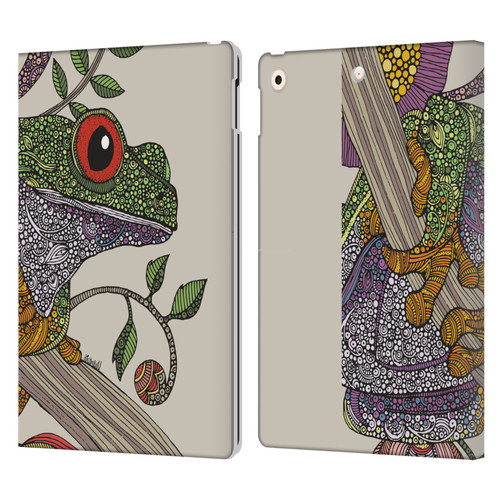 Valentina Animals And Floral Phileus Frog Leather Book Wallet Case Cover For Apple iPad 10.2 2019/2020/2021